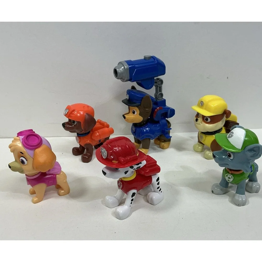 Paw Patrol Spin‎ Master 6 Piece Set 2in Toy Figures